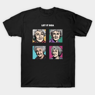 Funny Let It Bea Cartoon Album Parody T-Shirt